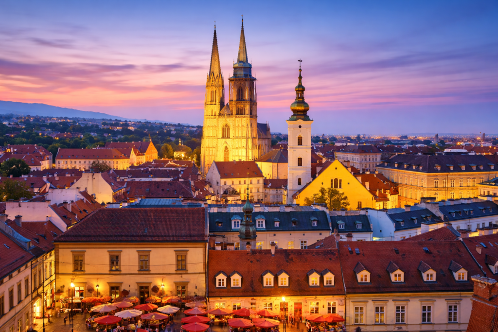 Minibus transfer Belgrade to Zagreb